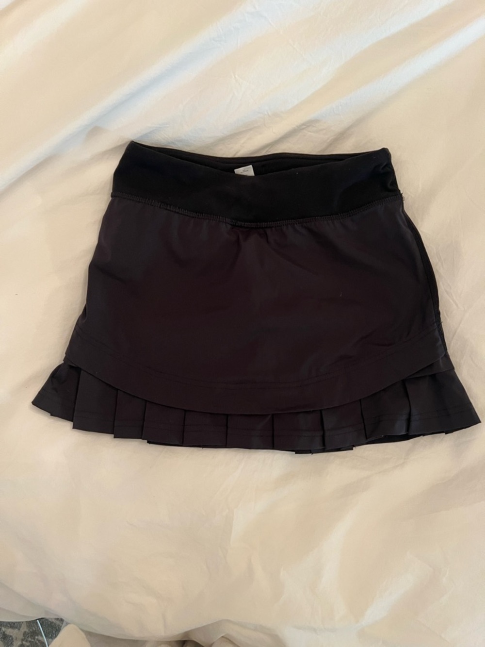 Ivivva Black Pleated Active Mini Skirt